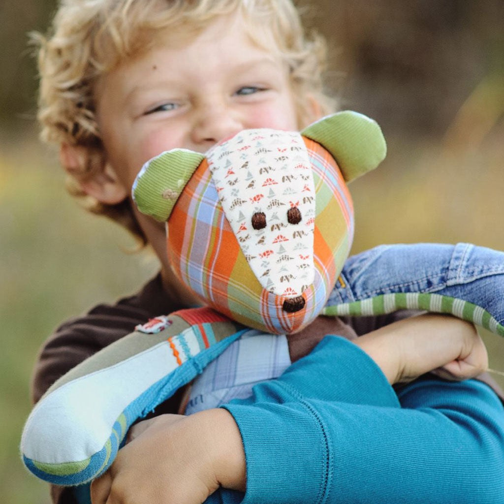 Memory Bear made with clothes by The Patchwork Bear