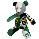 Bereavement memory bear with Vikings design