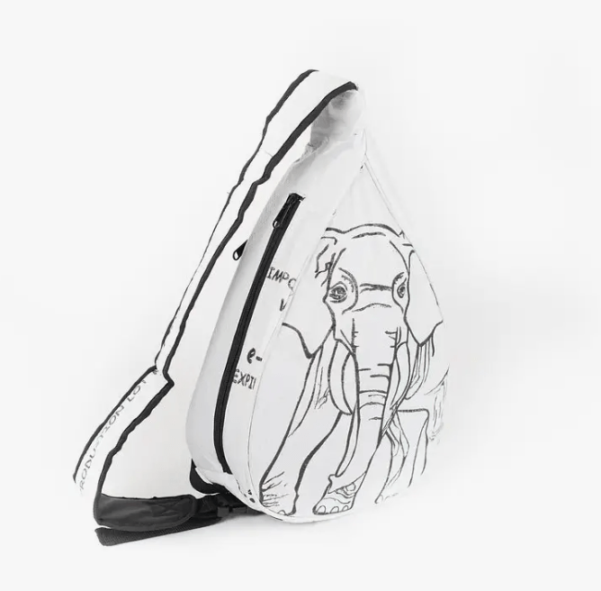 Teardrop sling bag sales