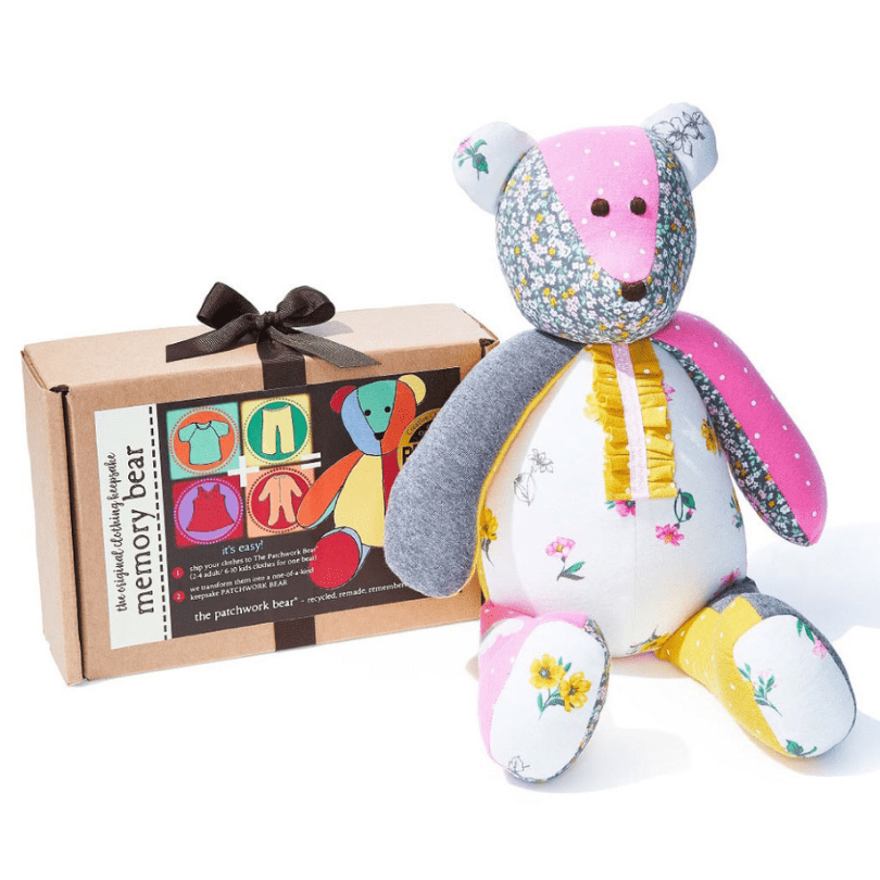 Memory Bear Kit with Patchwork Teddy Bear