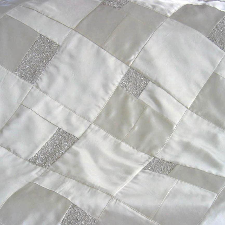 The Original Wedding Dress Quilt, 48x60