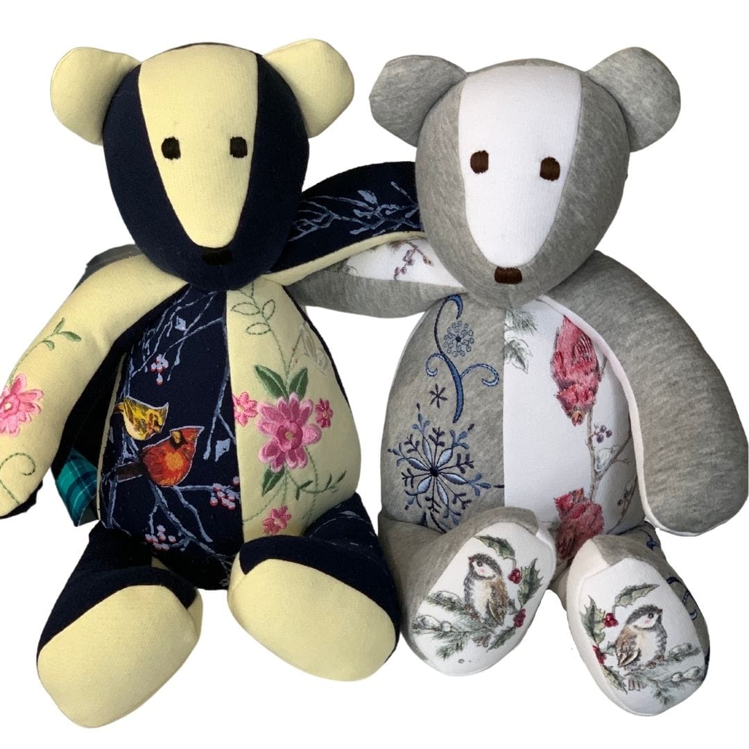 Bereavement bears, custom memory bears made with love.