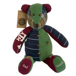 Bereavement bear, Texas A&M, patchwork
