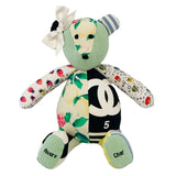 Chanel No. 5 Memory Bear with Floral & Logo Design