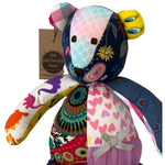 Memory bear made from girl's clothes