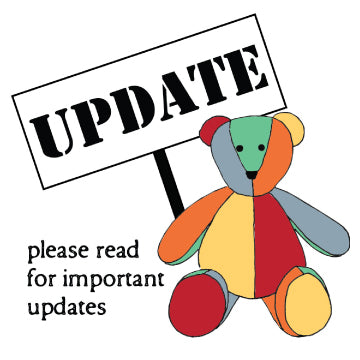 COVID-19 Update from The Patchwork Bear: Updated policies and requests