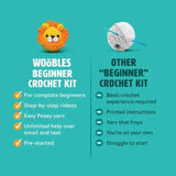 Lion & yarn comparison