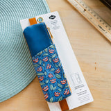 Creeping Floral Embroidered Notebook Pouch