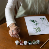 Peony Blossoms Paint-By-Numbers kit