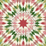 Kitchen Towel - Amaryllis Quilt Pattern