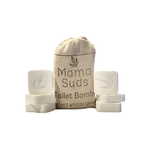 Bag of toilet bombs with loose bombs.