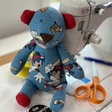 Bitty Bear Mickey Mouse on Sewing Machine
