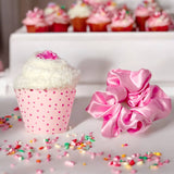 Cupcake Socks with Scrunchie