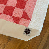 Red and white patchwork quilt by The Patchwork Bear, Sep 11, 2023