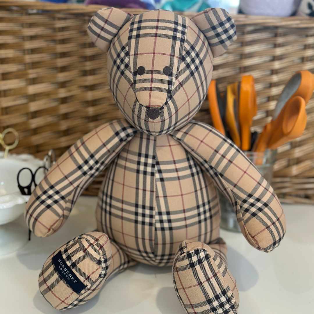 Patchwork memory bear on sale