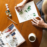 Peony Blossoms Paint-By-Numbers kit