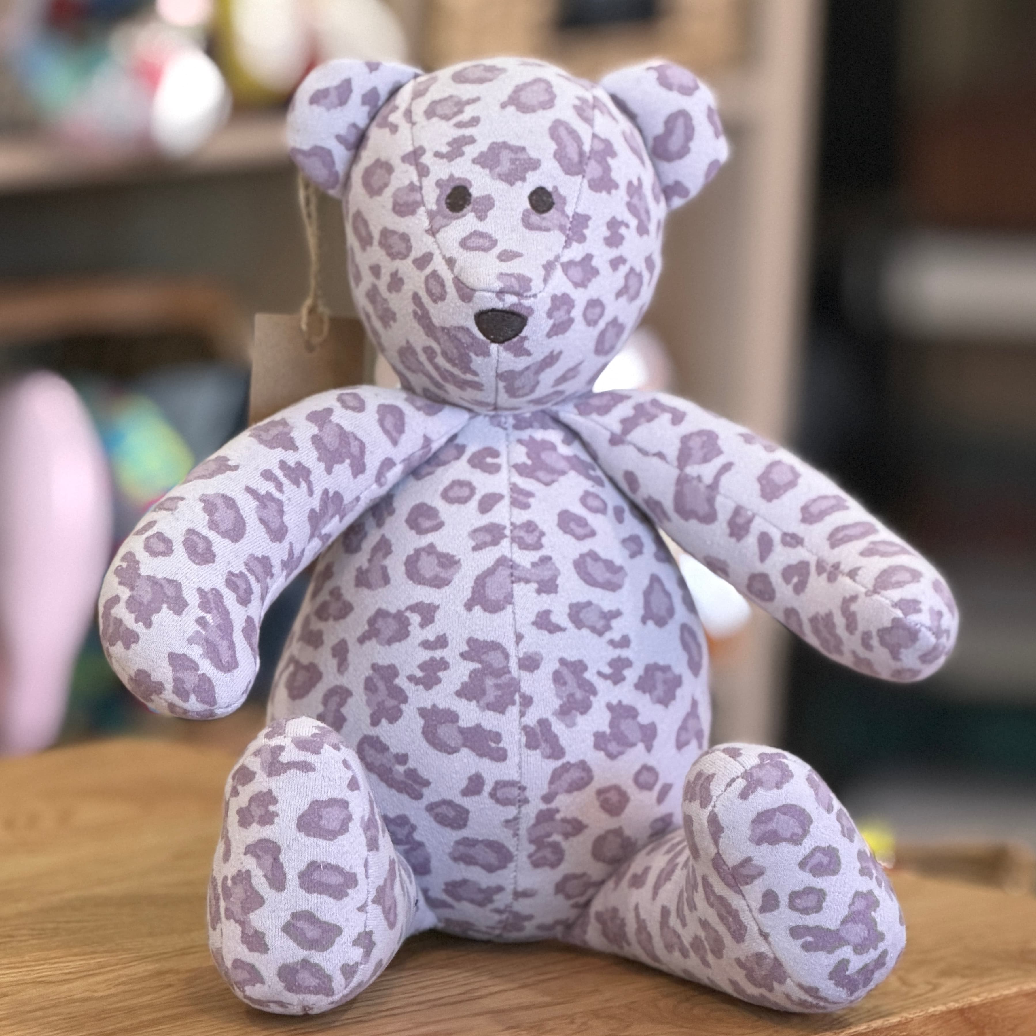 simple memory bear made with one shirt