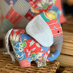 1940s vintage quilt elephant
