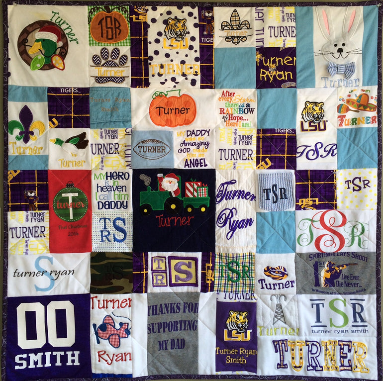 memory quilt, small