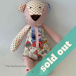 Bitty Bear made from Liberty of London fabrics 