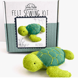 Felt turtle sewing kit by Jennifer Heynkes Creative Co.