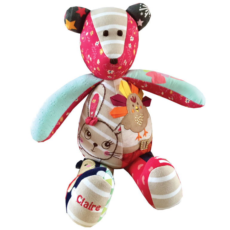 Memory Bear Gift Kit by The Patchwork Bear