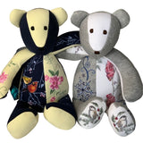 Bereavement bears, custom memory bears made with love.