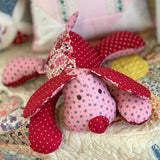 Liberty fabric puppy toy in Arley Park