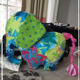 Colorful memory elephant stuffed animal
