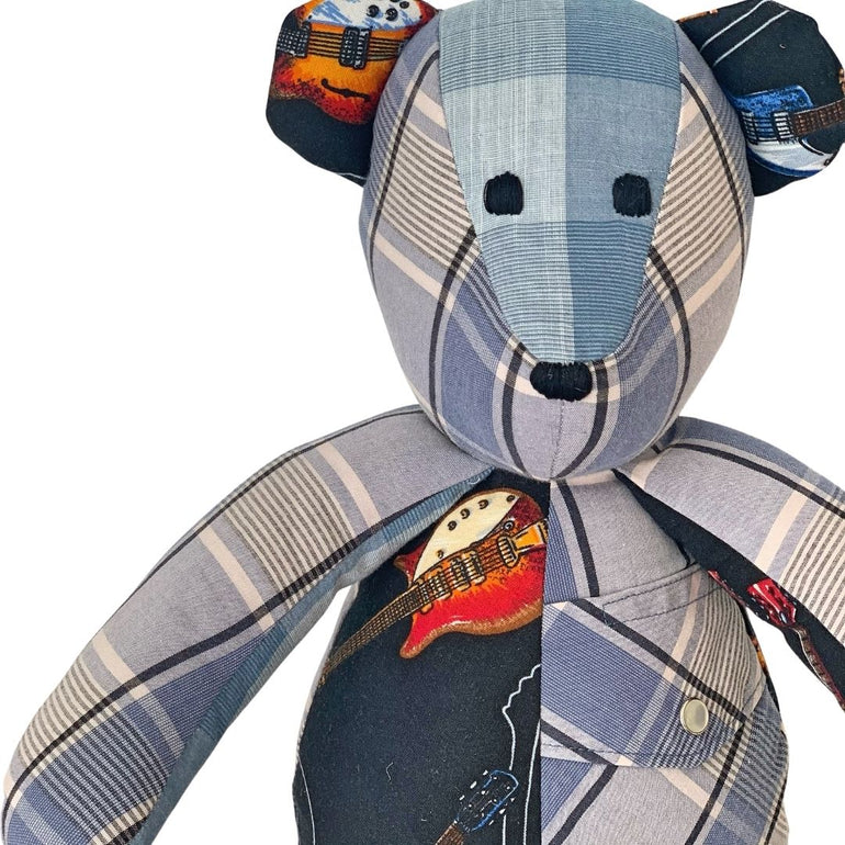 Memory Bear Made from Loved One's Clothing - Large – The Unlimited Stitch