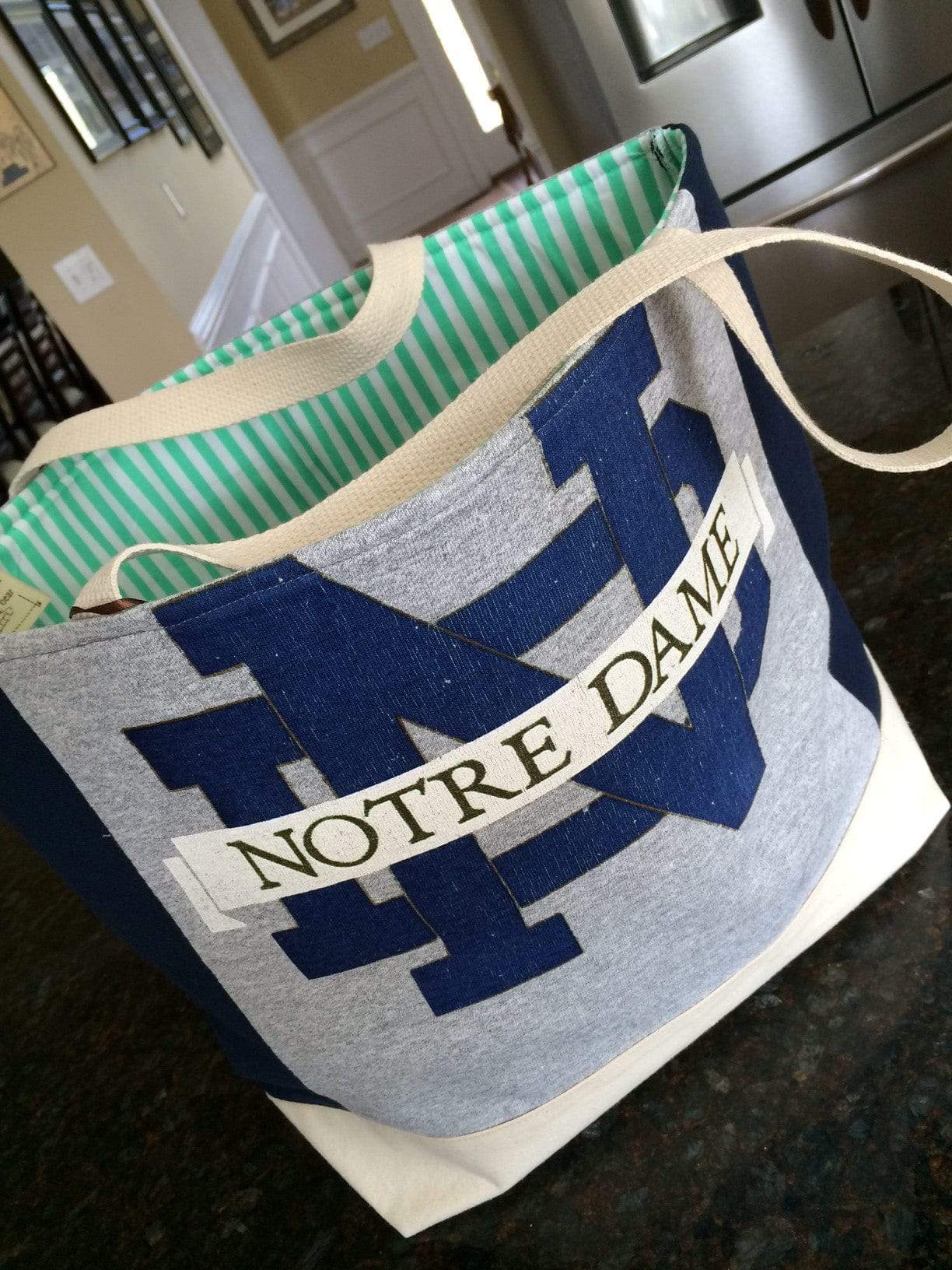 Notre Dame tote bag