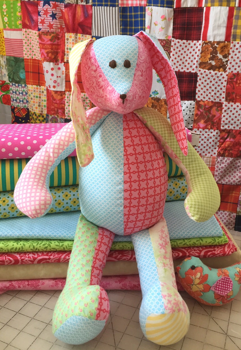 Memory Bunny made from favorite clothes